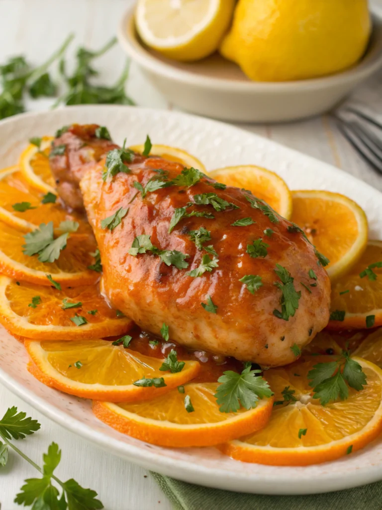 Poulet à l'orange