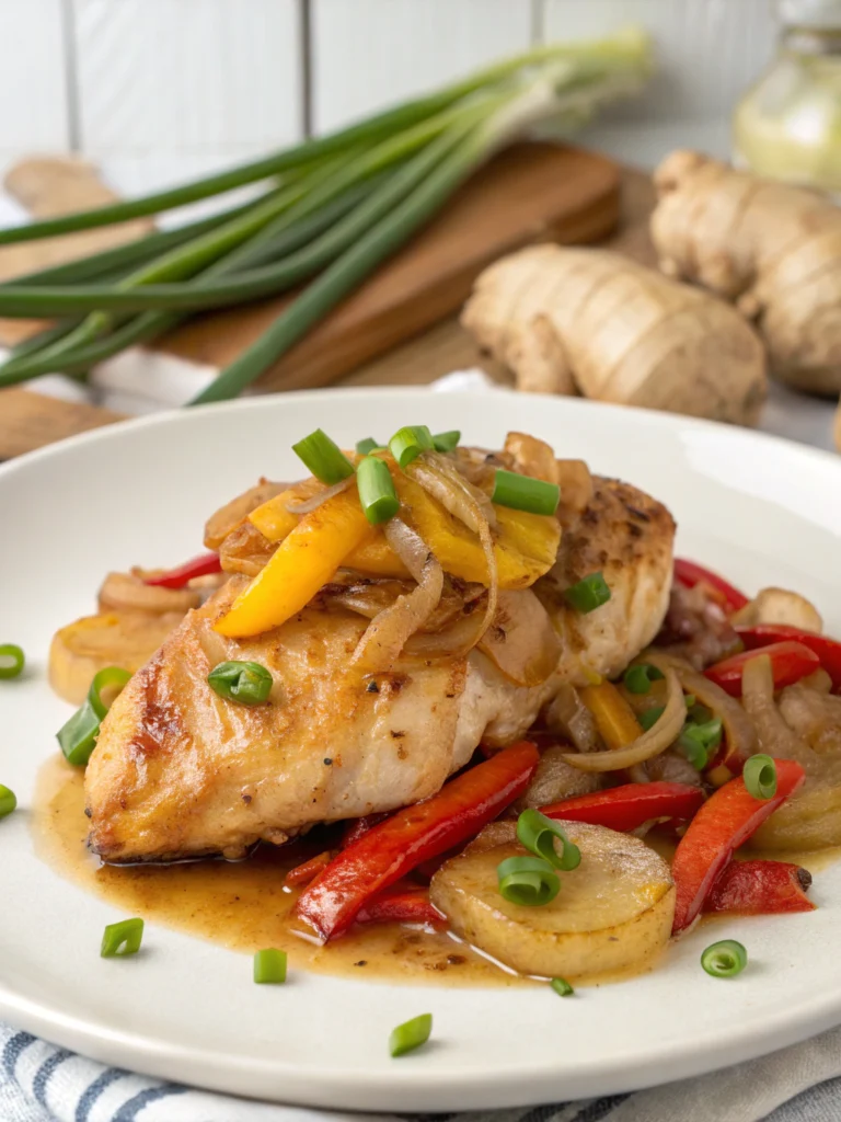 Poulet au gingembre