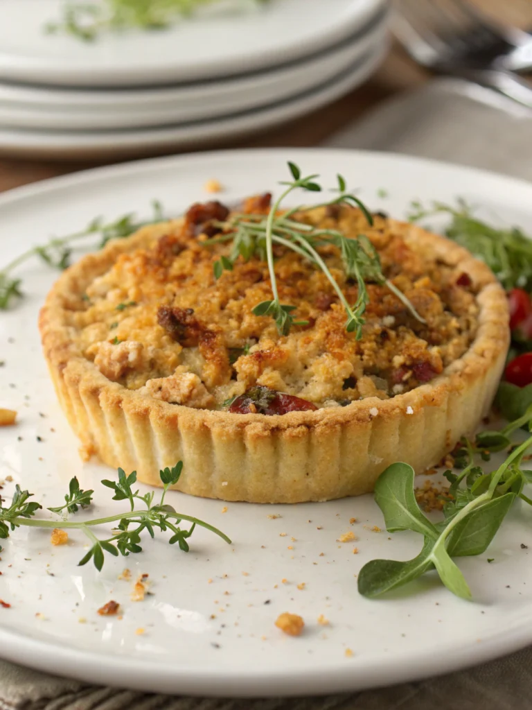 crumble salé
