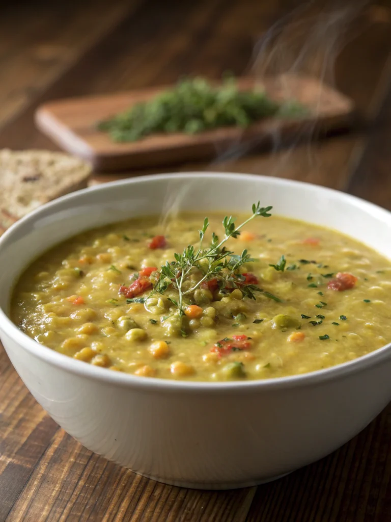 soupe de pois cassés