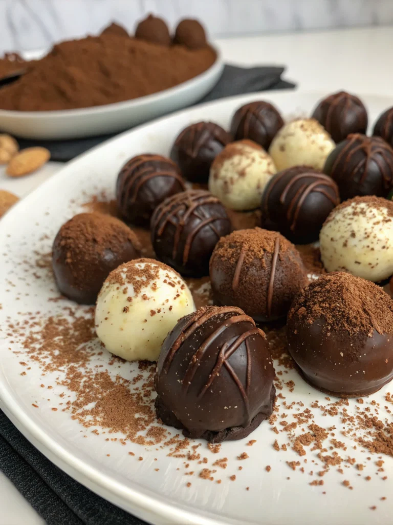 truffes au chocolat